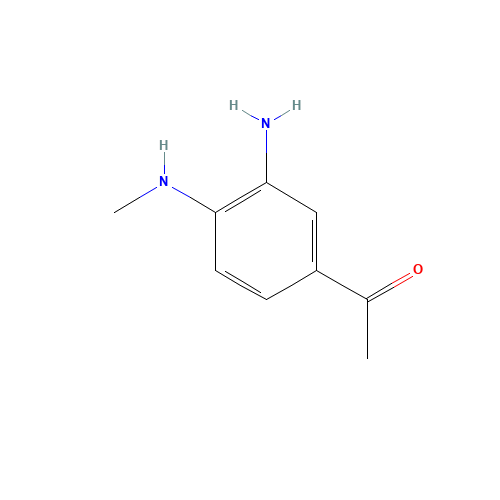 1-[3-AMINO-4-(METHYLAMINO)PHENYL]-1-ETHANONE (CAS: 18076-19-2) - Related Chemical Product