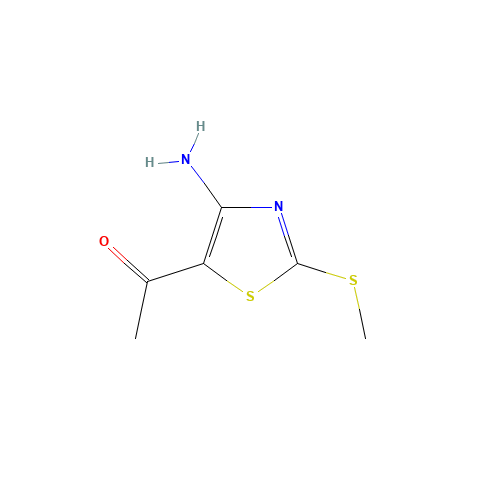 1-[4-AMINO-2-(METHYLSULFANYL)-1,3-THIAZOL-5-YL]ETHANONE (CAS: 39736-26-0) - Related Chemical Product