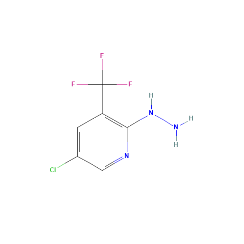 1-[5-CHLORO-3-(TRIFLUOROMETHYL)-2-PYRIDYL]HYDRAZINE (CAS: 129015-69-6) - Related Chemical Product