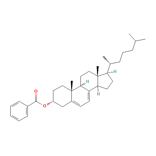 17-(1,5-DIMETHYLHEXYL)-10,13-DIMETHYL-2,3,4,9,10,11,12,13,14,15,16,17-DODECAHYDRO-1H-CYCLOPENTA[A]PHENANTHREN-3-YL BENZOATE (CAS: 6287-68-9) - Related Chemical Product