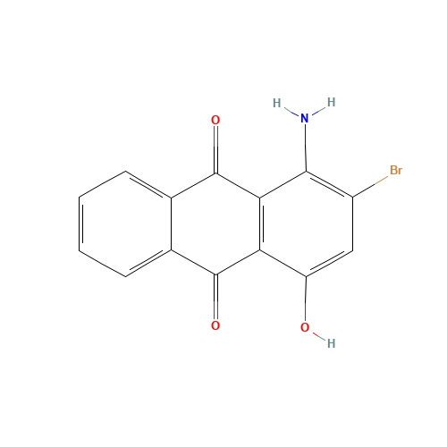 1-Amino-2-bromo-4-hydroxy-9,10-anthraquinone (CAS: 116-82-5) - Related Chemical Product