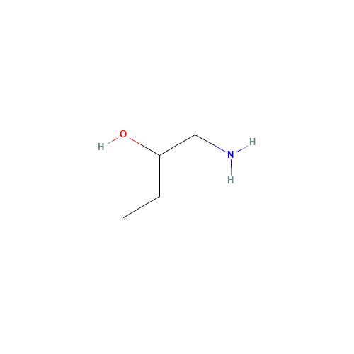 1-AMINO-2-BUTANOL (CAS: 13552-21-1) - Chemical Structure and Molecular Formula 