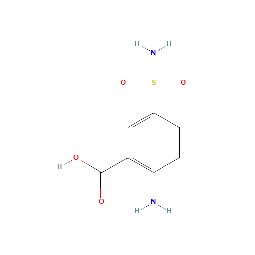 2-Aminobenzoic acid-5-sulfonamide (CAS: 137-65-5) - Related Chemical Product