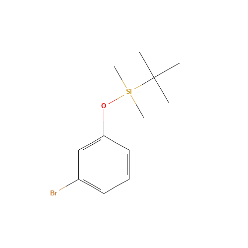 1-BROMO-3-(TERT-BUTYLDIMETHYLSILOXY)BENZENE (CAS: 65423-56-5) - Related Chemical Product