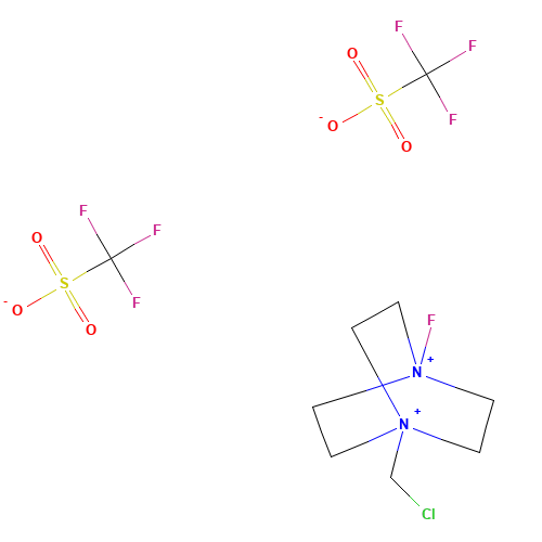 1-CHLOROMETHYL-4-FLUORO-1,4-DIAZONIABICYCLO[2.2.2]OCTANE BIS(TRIFLUOROMETHANESULFONATE) (CAS: 140681-68-1) - Related Chemical Product