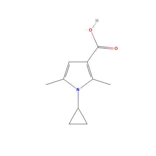 1-CYCLOPROPYL-2,5-DIMETHYL-1H-PYRROLE-3-CARBOXYLIC ACID (CAS: 423768-58-5) - Related Chemical Product