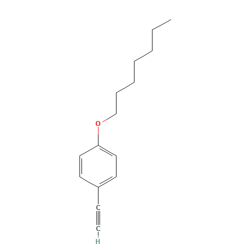 1-ETH-1-YNYL-4-(HEPTYLOXY)BENZENE (CAS: 79887-18-6) - Related Chemical Product