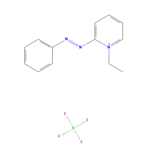1-Ethyl-2-(phenylazo)-pyridinium tetrafluoroborate (CAS: 16599-97-6) - Related Chemical Product