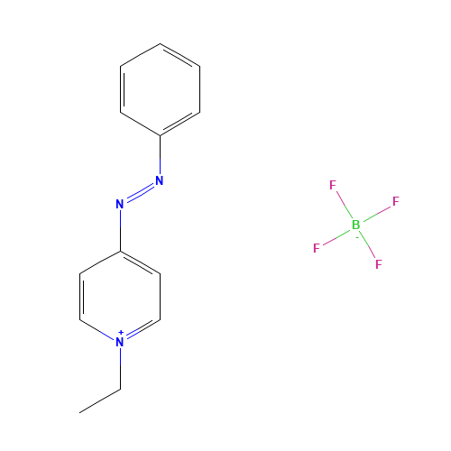 1-Ethyl-4-(phenylazo)-pyridinium tetrafluoroborate (CAS: 16600-18-3) - Related Chemical Product