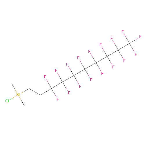 1H,1H,2H,2H-PERFLUORODECYLDIMETHYLCHLOROSILANE (CAS: 74612-30-9) - Related Chemical Product