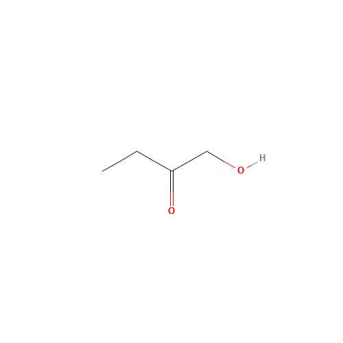 1-HYDROXY-2-BUTANONE (CAS: 5077-67-8) - Chemical Structure and Molecular Formula 