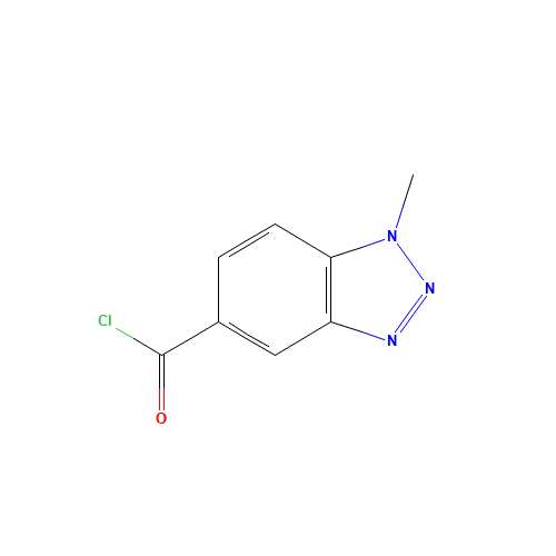 1-METHYL-1H-1,2,3-BENZOTRIAZOLE-5-CARBONYL CHLORIDE (CAS: 423768-38-1) - Related Chemical Product