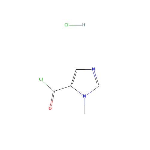 1-Methyl-1H-imidazole-5-carbonyl chloride hydrochloride (CAS: 343569-06-2) - Related Chemical Product