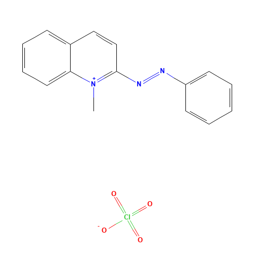 1-Methyl-2-(phenylazo)quinoliniumperchlorate (CAS: 16600-11-6) - Related Chemical Product