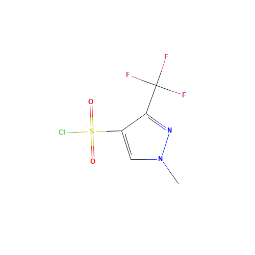 1-METHYL-3-(TRIFLUOROMETHYL)-1H-PYRAZOLE-4-SULFONYL CHLORIDE (CAS: 519056-67-8) - Related Chemical Product