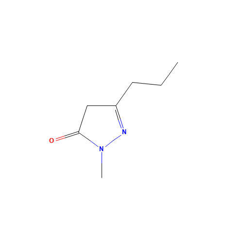 1-METHYL-3-N-PROPYL-2-PYRAZOLIN-5-ONE (CAS: 31272-04-5) - Related Chemical Product