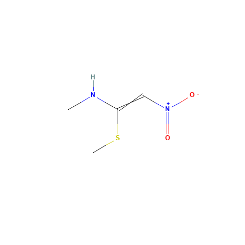 N-Methyl-1-(methylthio)-2-nitroethylen-1-amine (CAS: 61832-41-5) - Related Chemical Product
