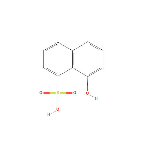 1-Hydroxynaphthalene-8-sulfonic acid (CAS: 117-22-6) - Related Chemical Product