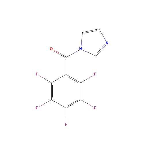 N-PENTAFLUOROBENZOYLIMIDAZOLE (CAS: 75641-06-4) - Related Chemical Product