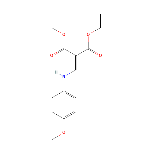 2-((4-METHOXYPHENYLAMINO)METHYLENE)MALONIC ACID DIETHYL ESTER (CAS: 83507-70-4) - Related Chemical Product