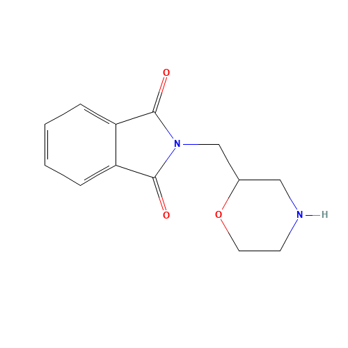 2-(1,4-OXAZINAN-2-YLMETHYL)-1H-ISOINDOLE-1,3(2H)-DIONE (CAS: 499771-20-9) - Related Chemical Product