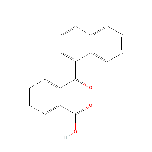 2-(NAPHTHOYL)BENZOIC ACID (CAS: 5018-87-1) - Related Chemical Product