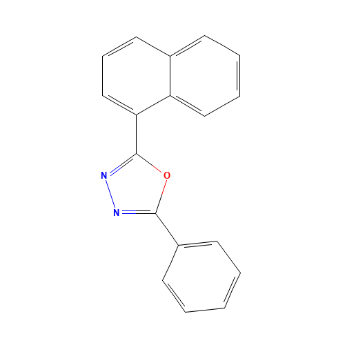 2-(1-NAPHTHYL)-5-PHENYL-1,3,4-OXADIAZOLE (CAS: 897-18-7) - Related Chemical Product
