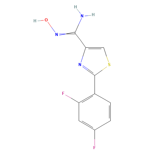 2-(2,4-DIFLUOROPHENYL)THIAZOLE-4-CARBOXAMIDOXIME (CAS: 263160-25-4) - Related Chemical Product