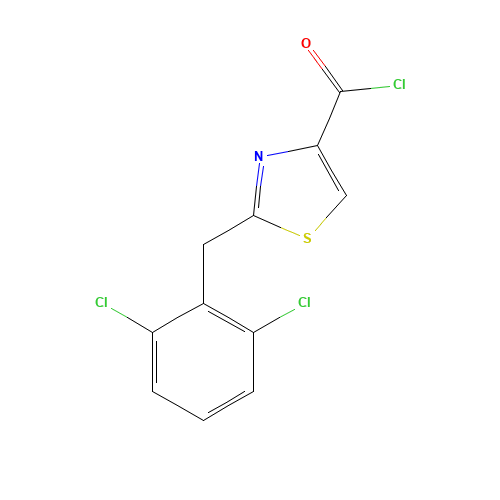 2-(2,6-DICHLOROBENZYL)-1,3-THIAZOLE-4-CARBONYL CHLORIDE (CAS: 263157-86-4) - Related Chemical Product