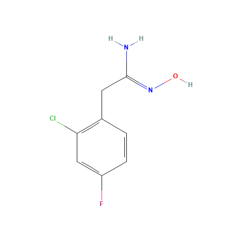 2-(2-CHLORO-4-FLUOROPHENYL)-N'-HYDROXYETHANIMIDAMIDE (CAS: 306937-33-7) - Related Chemical Product