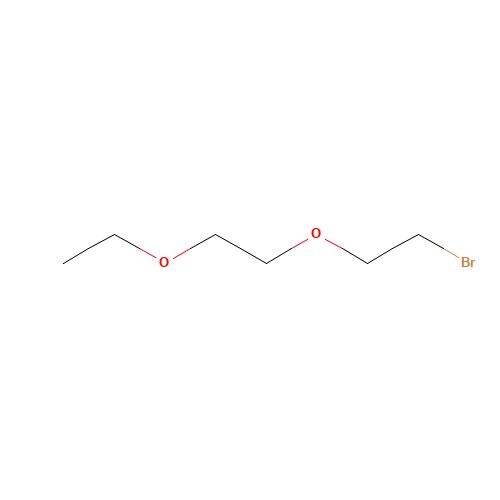 2-(2-ETHOXYETHOXY)ETHYL BROMIDE (CAS: 54550-36-6) - Chemical Structure and Molecular Formula 