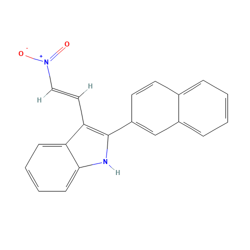 2-(2-NAPHTHYL)-3-(2-NITROETHENYL)INDOLE (CAS: 94464-02-5) - Related Chemical Product