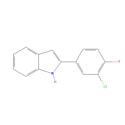 2-(3-CHLORO-4-FLUOROPHENYL)INDOLE (CAS: 1868-88-8) - Related Chemical Product