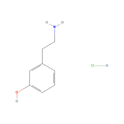 3-HYDROXYPHENETHYLAMINE HYDROCHLORIDE (CAS: 3458-98-8) - Related Chemical Product