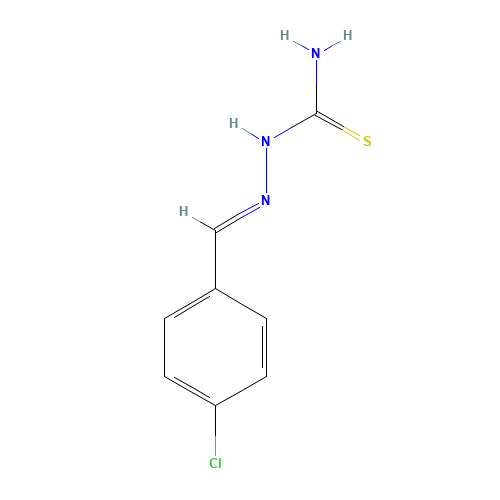 2-(4-CHLOROBENZYLIDENE)HYDRAZINE-1-CARBOTHIOAMIDE (CAS: 5706-80-9) - Related Chemical Product