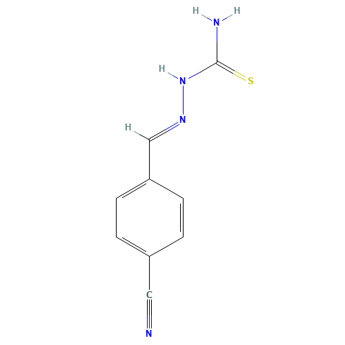 2-(4-CYANOBENZYLIDENE)HYDRAZINE-1-CARBOTHIOAMIDE (CAS: 22043-24-9) - Related Chemical Product