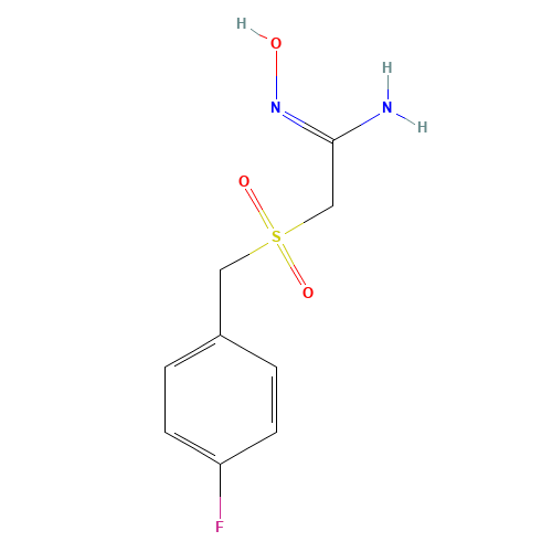2-(4-FLUOROBENZYLSULFONYL)ACETAMIDOXIME (CAS: 175276-85-4) - Related Chemical Product