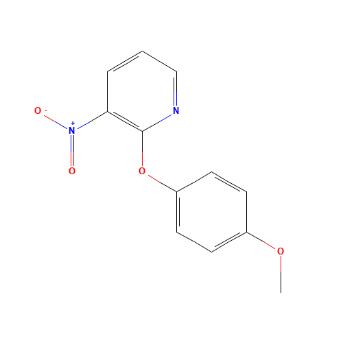 2-(4-METHOXYPHENOXY)-3-NITROPYRIDINE (CAS: 76893-48-6) - Related Chemical Product