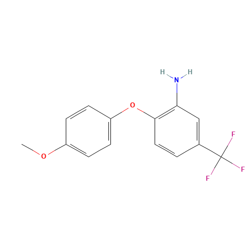 3-AMINO-4-(4-METHOXYPHENOXY)BENZOTRIFLUORIDE (CAS: 62966-74-9) - Related Chemical Product
