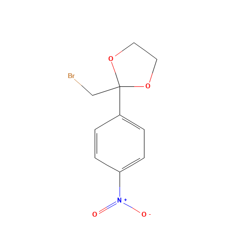 2-(BROMOMETHYL)-2-(4-NITROPHENYL)-1,3-DIOXOLANE (CAS: 3418-28-8) - Related Chemical Product