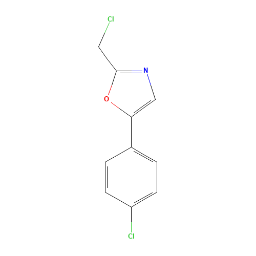 2-(CHLOROMETHYL)-5-(4-CHLOROPHENYL)1,3-OXAZOLE (CAS: 64640-12-6) - Related Chemical Product