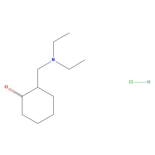 2-[(DIETHYLAMINO)METHYL]CYCLOHEXANONE HYDROCHLORIDE (CAS: 37408-85-8) - Related Chemical Product