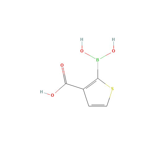 2-(DIHYDROXYBORYL)-3-THIOPHENECARBOXYLIC ACID (CAS: 519054-53-6) - Related Chemical Product