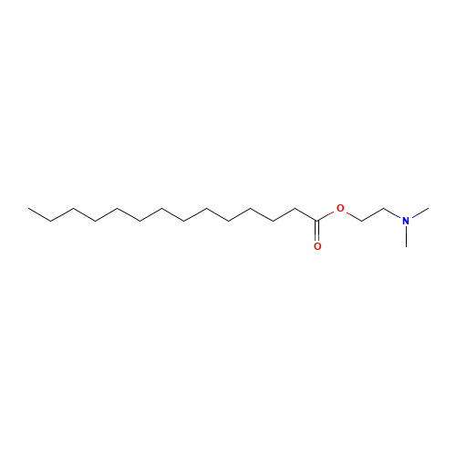 2-(dimethylamino)ethyl myristate (CAS: 43016-78-0) - Related Chemical Product