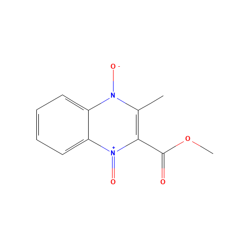 2-(METHOXYCARBONYL)-3-METHYLQUINOXALINEDIIUM-1,4-DIOLATE (CAS: 40016-70-4) - Related Chemical Product
