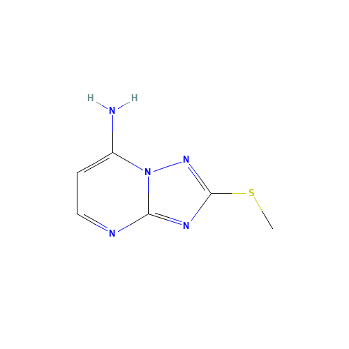 2-(METHYLTHIO)[1,2,4]TRIAZOLO[1,5-A]PYRIMIDIN-7-AMINE (CAS: 113967-74-1) - Related Chemical Product