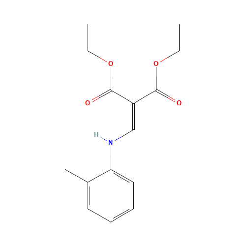2-(O-TOLYLAMINOMETHYLENE)MALONIC ACID DIETHYL ESTER (CAS: 19146-73-7) - Related Chemical Product
