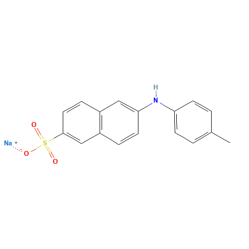 2-(P-TOLUIDINO)NAPHTHALENE-6-SULFONIC ACID SODIUM SALT (CAS: 53313-85-2) - Related Chemical Product