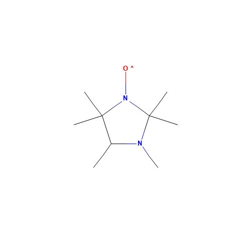 2,2,3,4,5,5-Hexamethylimidazolidine-1-oxyl (CAS: 70387-98-3) - Chemical Structure and Molecular Formula 