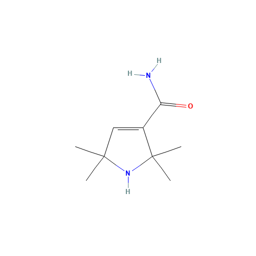2,2,5,5-TETRAMETHYL-3-PYRROLINE-3-CARBOXAMIDE (CAS: 19805-75-5) - Related Chemical Product